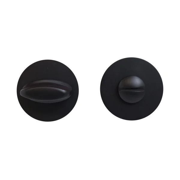 Фиксатор круглый АЛЛЮР ART COLLECTION BK-R2 BLACK(71150) матовый черный