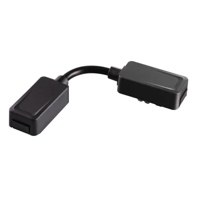 Соединитель-токопровод гибкий для низковольтного шинопровода 135223 SHINO NT23 045 черный встраиваемого в ГКЛ и натяжной потолок IP20 48V SMAL