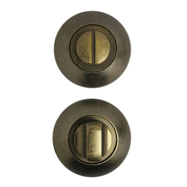 Фиксатор круглый АЛЛЮР АРТ BK-R1 OB/OB (31132) состаренная бронза