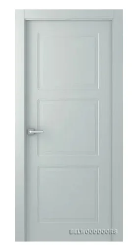 Дверь BELWOODDOORS "Granna" глухая 90 (21-10) smart core эмаль светло - серый