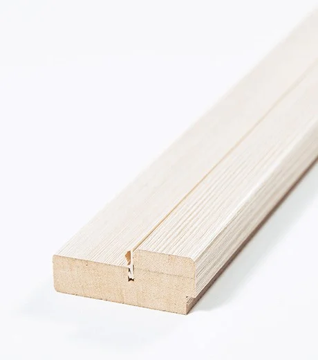 Стойка дверной коробки ТЕРРИ не телескопическая с уплотнителем экошпон белый, 70*30*2070