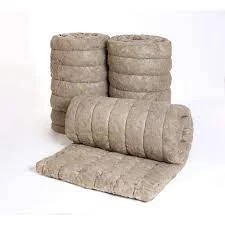 Маты прошивные МП(МС)-100 60мм 2000*1000*60 в упаковке 1 мат 0,12м3 - 2кв.м на металлической сетке с 1-ой стороны