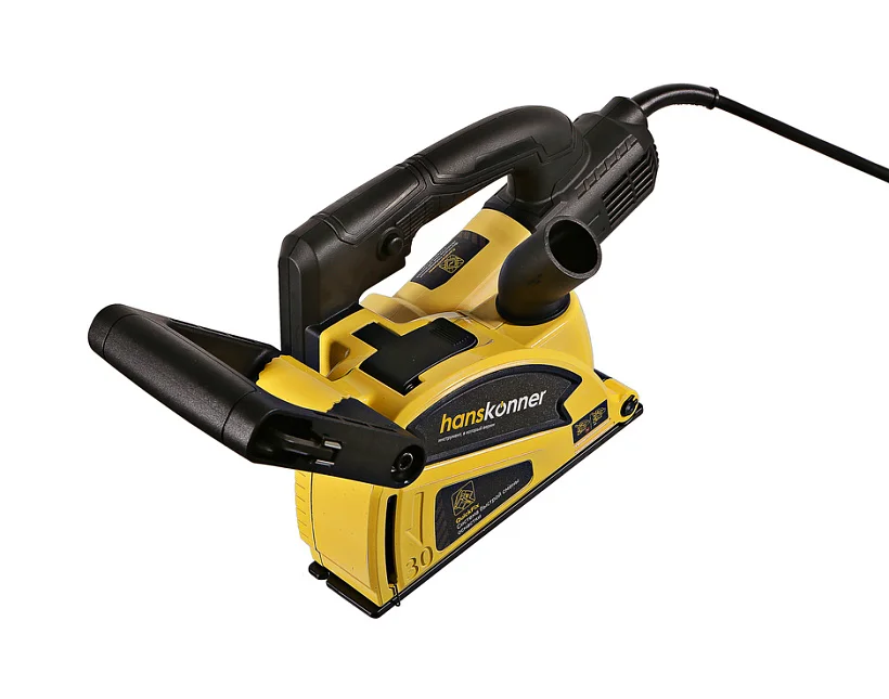 Штроборез (бороздодел) Hanskonner PLATINUM, 125мм, 1600Вт, 8000об/мин, РАСКЛАДНОЙ КОЖУХ, конст эл-ка, кейс