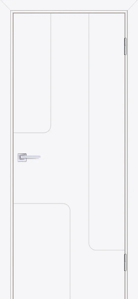 Дверь ТЕКОНА SMALTA-LINE 01 глухая эмаль белая 60