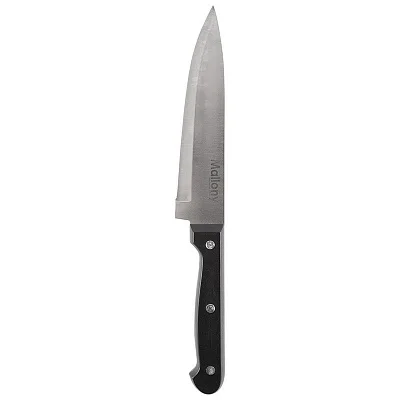 Нож MALLONY MAL-03CL (поварской) ручка пластиковая, 15см, CLASSICO