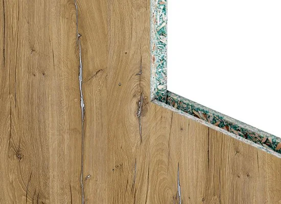 Плита ЛВДСПШ Дуб Флагстафф 2420*596*12 QuickDeck