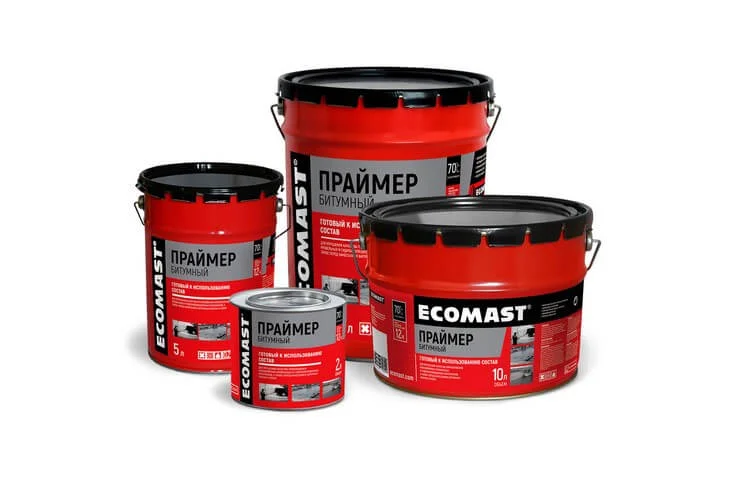 Праймер ECOMAST битумный 5л