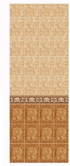 Панель ПВХ Фриз 0,25*2,7м Леон коричневый с глиттером золото 8,9мм