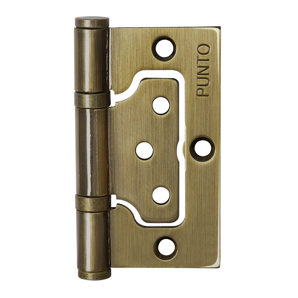 Петля накладная "БАБОЧКА" PUNTO IN3200W-HD AB 200-2B/HD 75x2,5 бронза (2шт.)