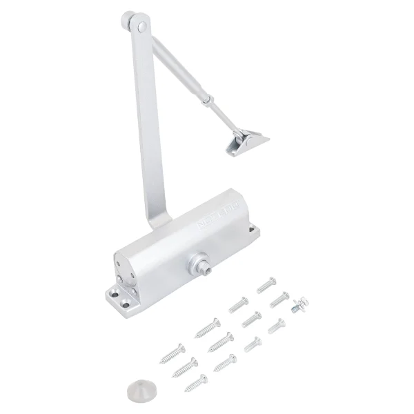 Доводчик NOTEDO DC-080 SILVER 60-120 кг сереб.