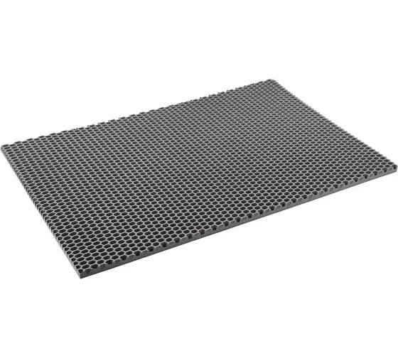 Коврик придверный Crocmat 60х80 см, серый, SunStep