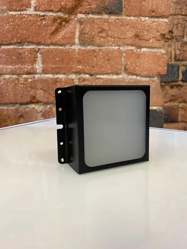 Светильник LED Pelin PIX 6 64x64 Опал 4000K, (компл. 6 шт по 850 Лм, ячейка 75х75) корпус 9005 черный