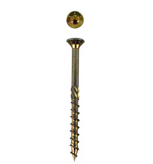 Саморез конструкционный/универсальный по дереву Torx 6,0х50 (уп 1200шт) Daxmer