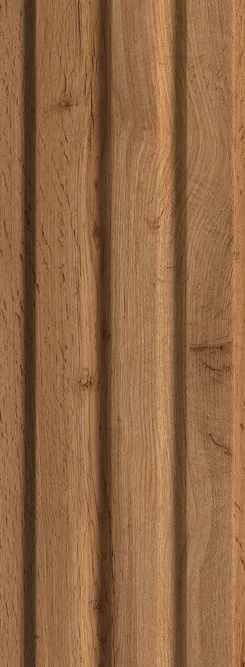 Панель реечная МДФ STELLA Beats Light Пекан 2700x119x16