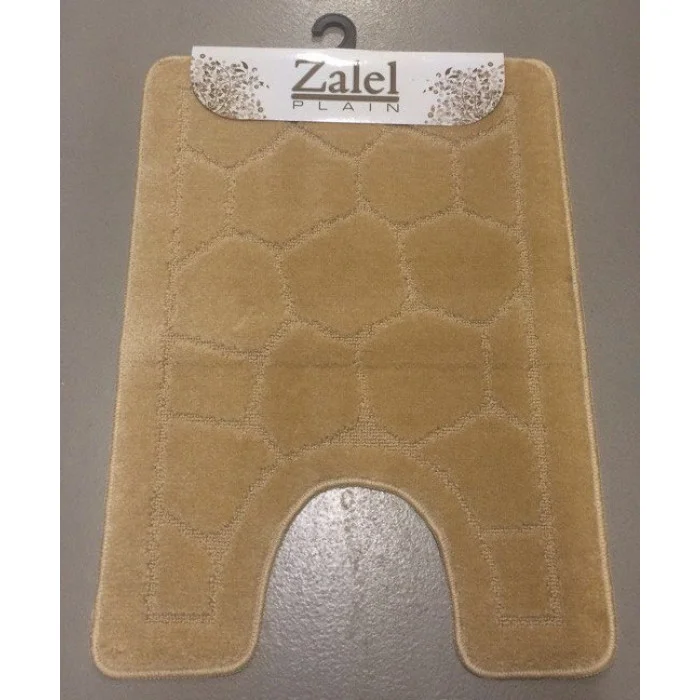 Коврик под унитаз ZALEL/Vanna Lux B 50*80/57*80 L.BROWN