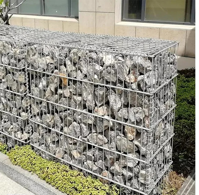 Габион из сетки ячейкой 50х50, проволока 3,8мм, 2500х500х300 со стяжками и сборочными спиралями