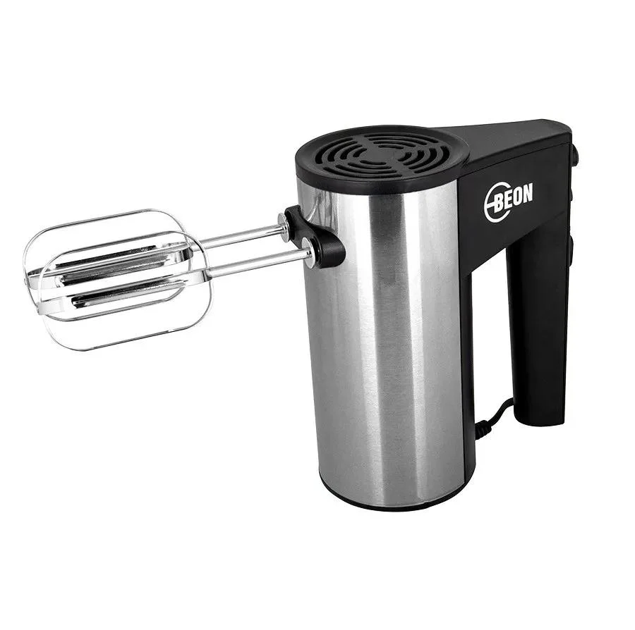 Миксер BEON BN-2218, 700Вт, 5 коростей+Turbo, корпус из нерж.стали Сатин