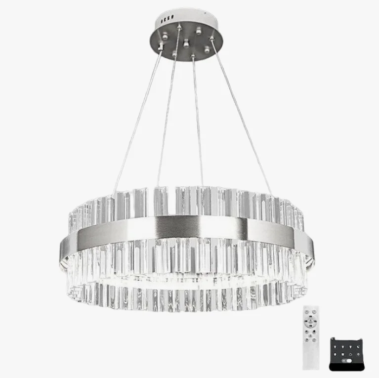 Светильник управляемый светодиодный SOFIA 100W R-APP-500x1100-CHROME/CLEAR-220-IP20_Ч