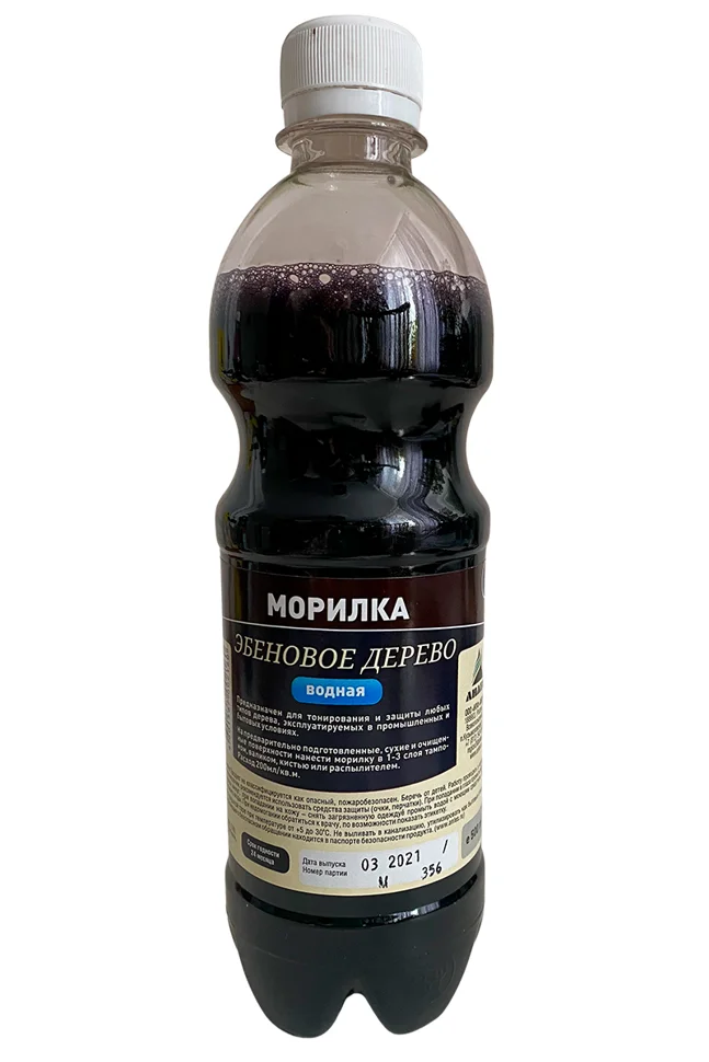 Морилка водная АНЛЕС эбеновое дерево 0,5л
