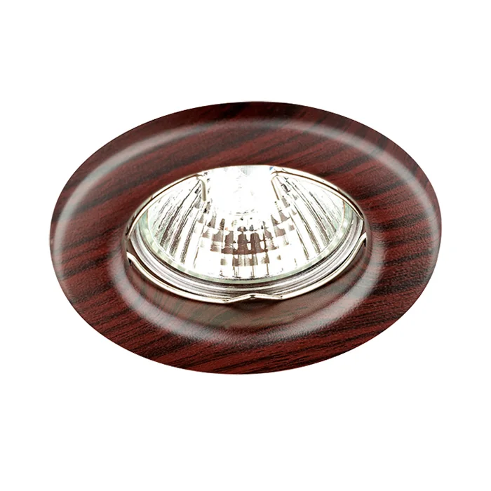Светильник точечный Сонекс 369715 SPOT NT12 269 темное дерево IP20 GX5.3 50W 12V WOOD*