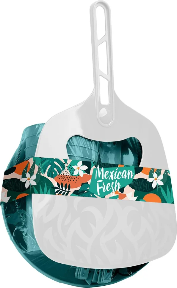 Набор для пикника Plast Team на 4 персоны 305х205х100 мм 21 предмет Mexican fresh*