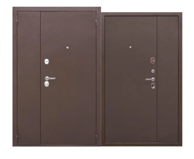 Дверь мет. FERRONI Гарда 7,5см 1300х2050 "Л" Металл/Металл