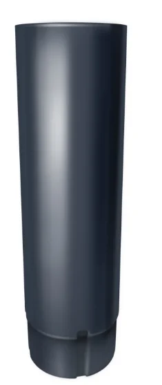 ST Труба круглая, 125/90мм, 3м RAL 7024