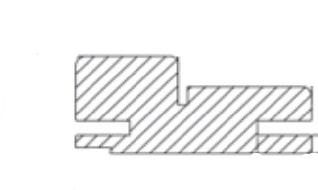 Стойка дверной коробки венге 70*25*2070 МДФ