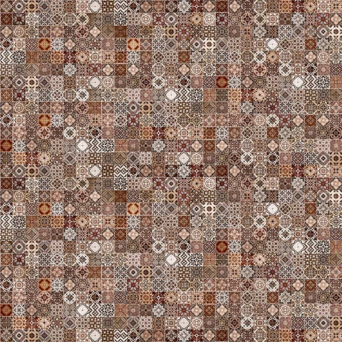 Плитка CERSANIT Hammam коричневый пол 42х42 арт.HA4R112D