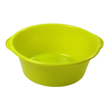 Таз 11л круглый пластиковый особо прочный цвет в ассортименте