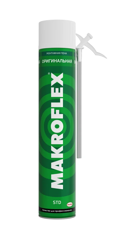 Пена монтажная бытовая МАКРОФЛЕКС ORIGINAL STD 750 мл