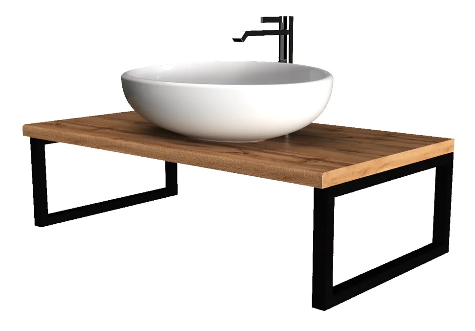 Столешница 1МАРКА GRUNGE LOFT 80 Дуб Вотан