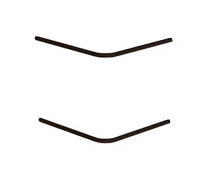 Угол соединения для трубы ограждения BORGE 30*30см, RAL ** (цвет под заказ)