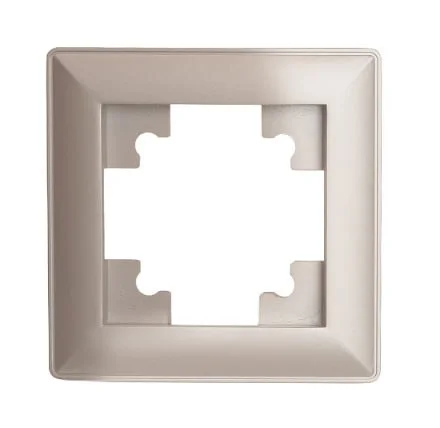 Рамка одноместная STEKKER Катрин, шампань (PFR00-7001-02)