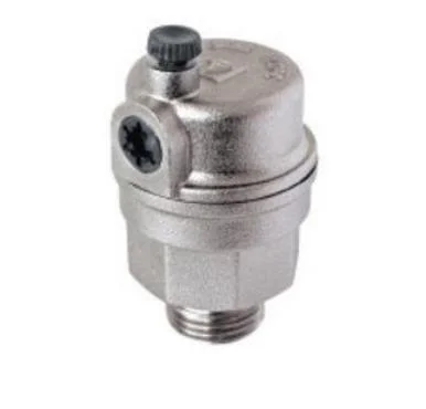 Воздухоотводчик VALТЕС автоматический 1/2" никель