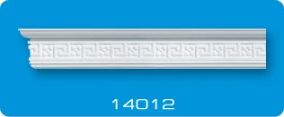 Плинтус потолочный ФОРМАТ 14012 инжекционный белый 1,3 м