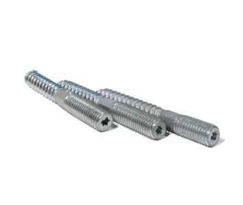 Шуруп-шпилька М8x120 цинк середина шестигранник (уп 2шт) SteelRex