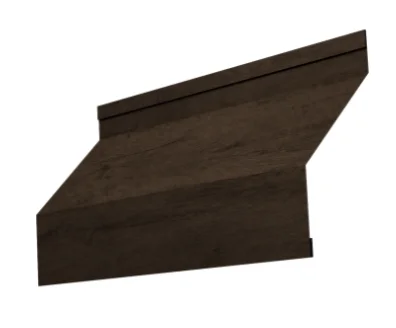 Забор-жалюзи ламель, Милан, Принт Элит Antique Wood (Античный Дуб), длина 1.59 м.п.