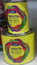 Эмаль ПФ-115 ярко-зеленая 10кг Opoki PRO