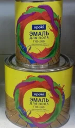 Эмаль ПФ-266 желто-коричневая 1,8 кг OPOKI